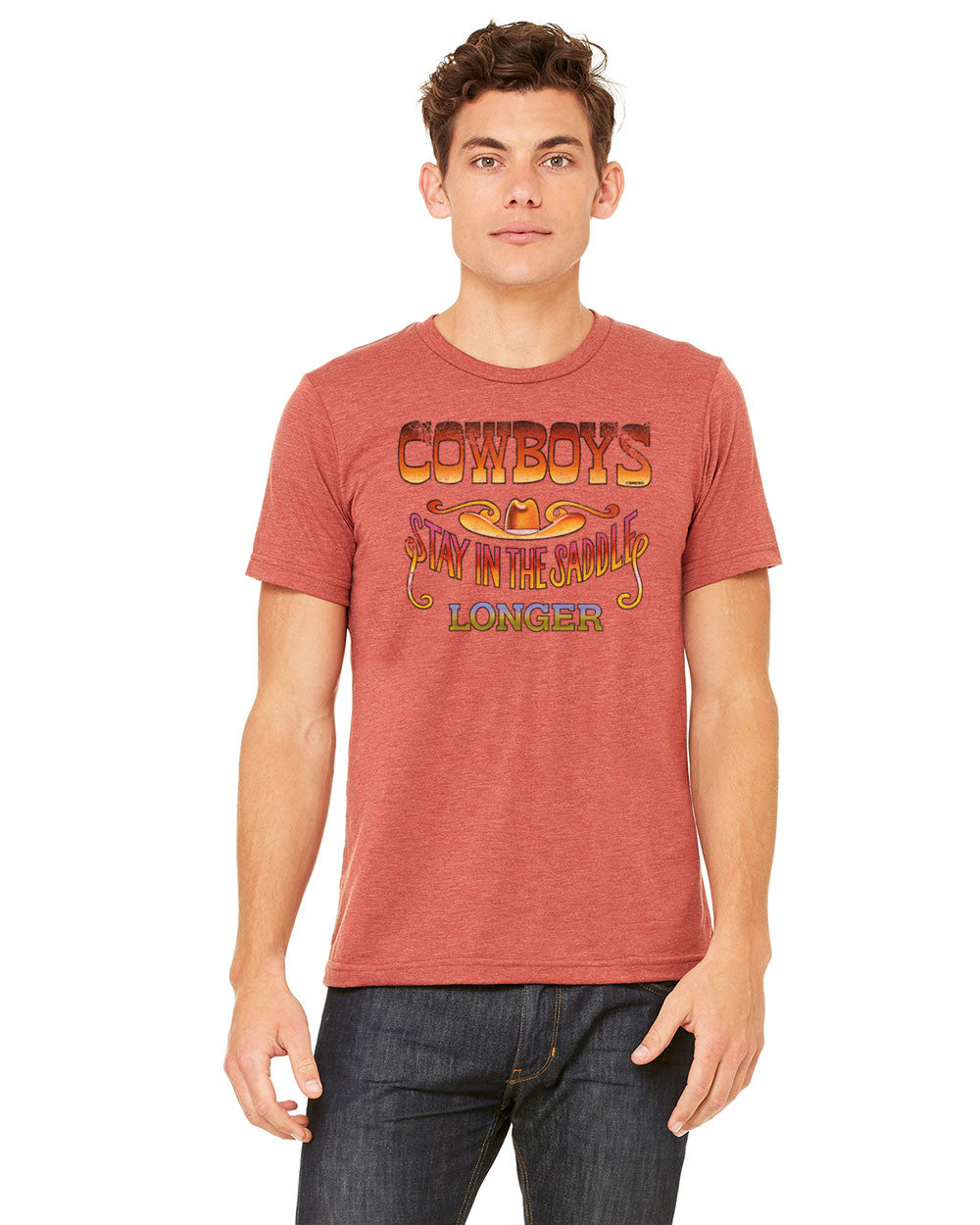 Cowboys In The Saddle Longer | Short Sleeve Tee By RoAcH T-shirts