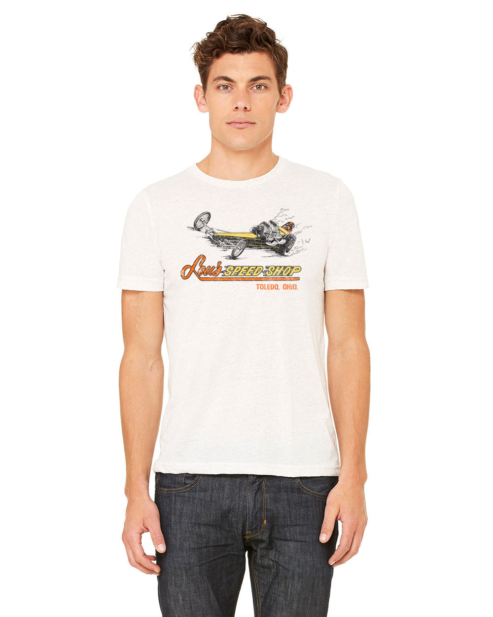 Lou's Speed Shop Toledo, OH | Short Sleeve Tee By RoAcH T-shirts