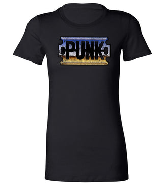 Chrome "Punk" Razor Blade | Women's Fitted Tee By RoAcH T-shirts