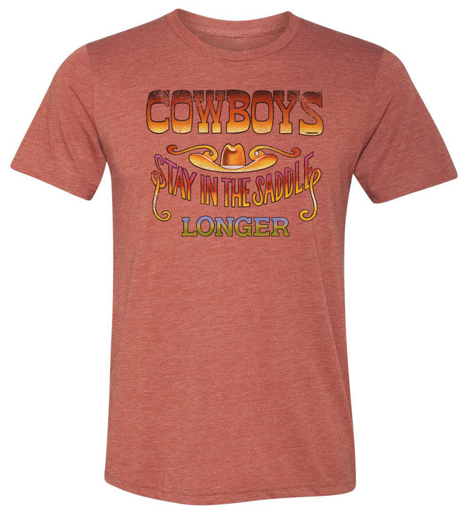 Cowboys In The Saddle Longer | Short Sleeve Tee By RoAcH T-shirts