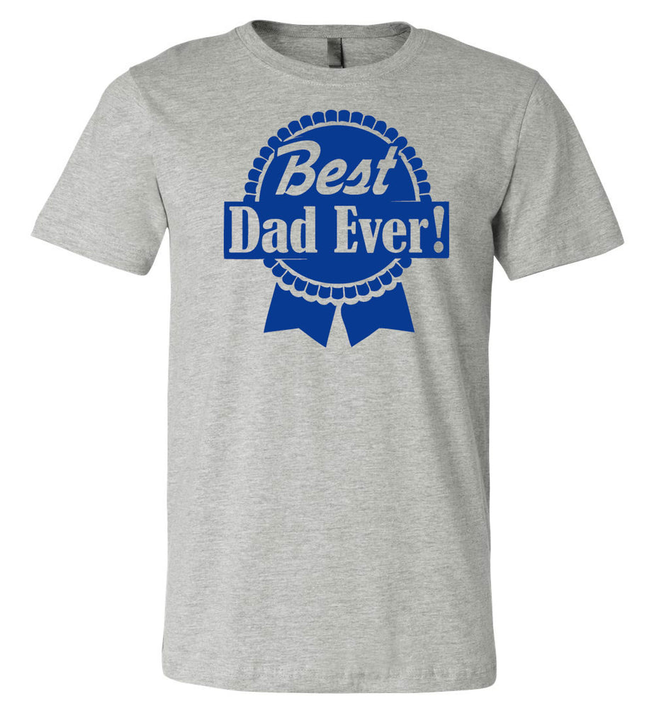 Best Dad Ever Ribbon Beer Tee | Father's Day Gift T-shirt