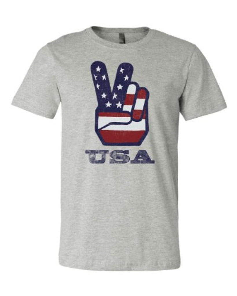 Peace Sign USA T-shirt